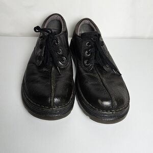 DR. Martens Nevin Black Leather Shoe Mens Size 9
